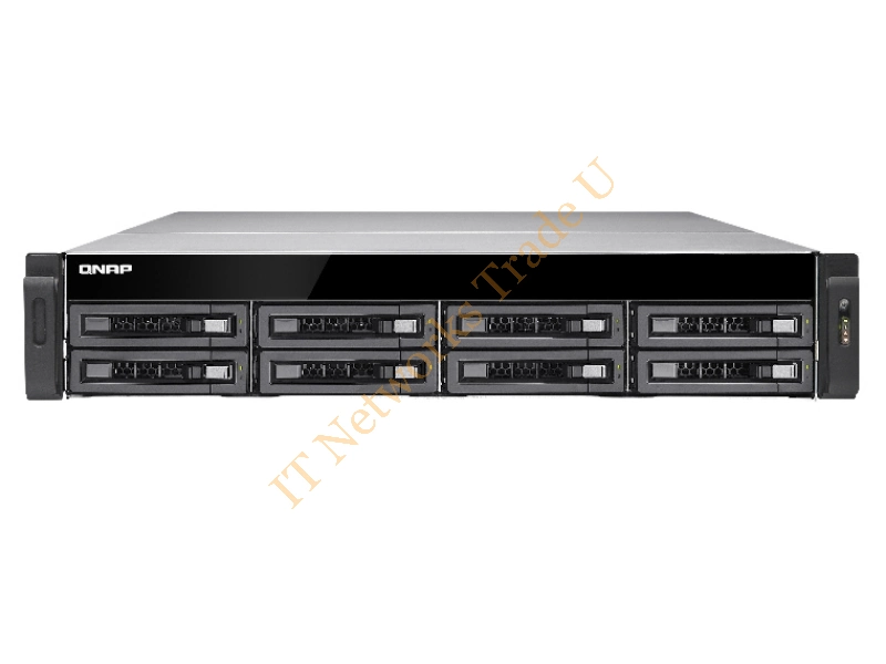 TS-EC880U-E3-4GE-R2 - QNAP TS-EC880U R2 NAS Rack (2U) Ethernet LAN Black, Grey NAS Servers