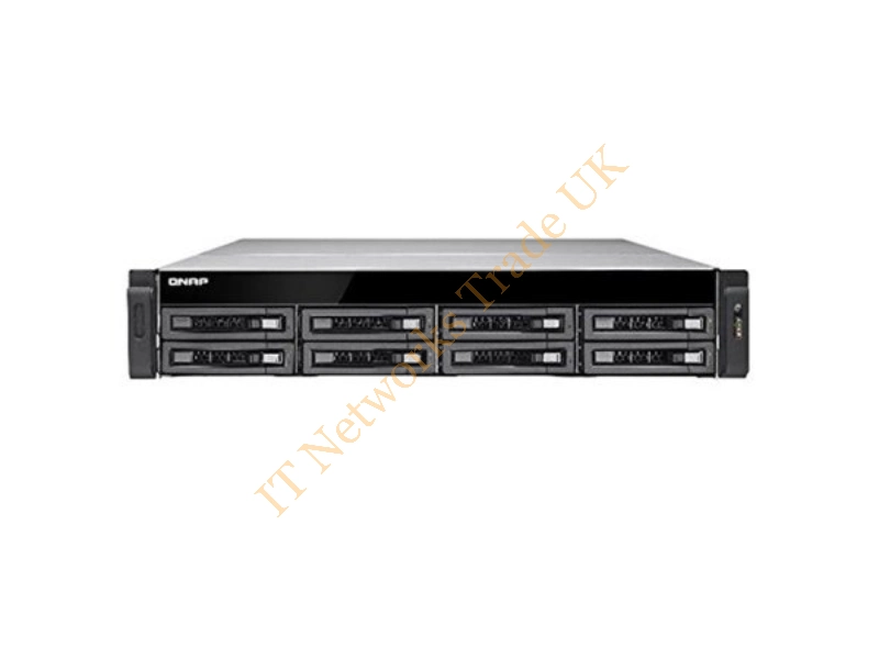TS-EC880U-I3-8G-R2-US QNAP TS-EC880U-I3-8G-R2-US Intel -Core i3-4150 3.5GHz/ 8GB RAM/ 6GbE/ 8SATA3/ USB3.0/ 8-Bay 2U Rackmount NAS Server for Enterprise