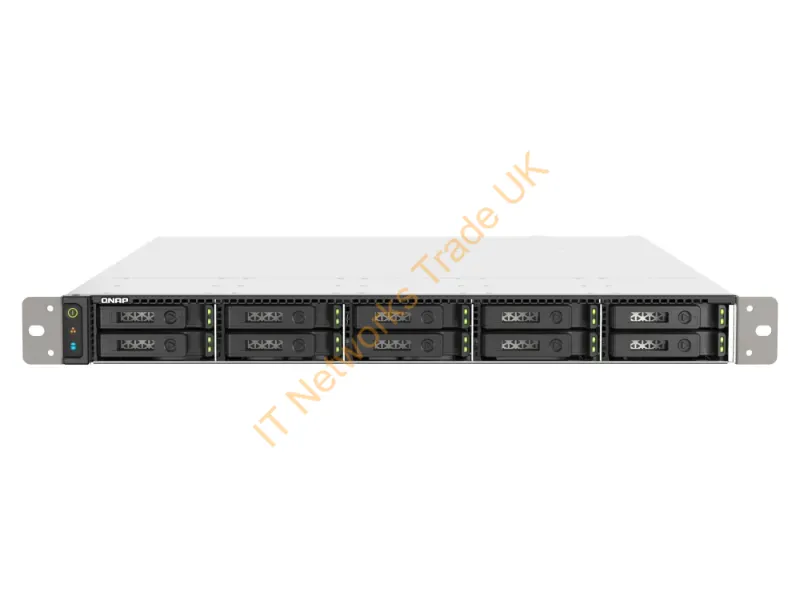 TS-H1090FU-7302P-256G-US - Qnap Qnap Nas Ts-H1090Fu-7302P-256G-Us 1U 10Bay Epyc7302P 256Gb W O Rail Kil Retail