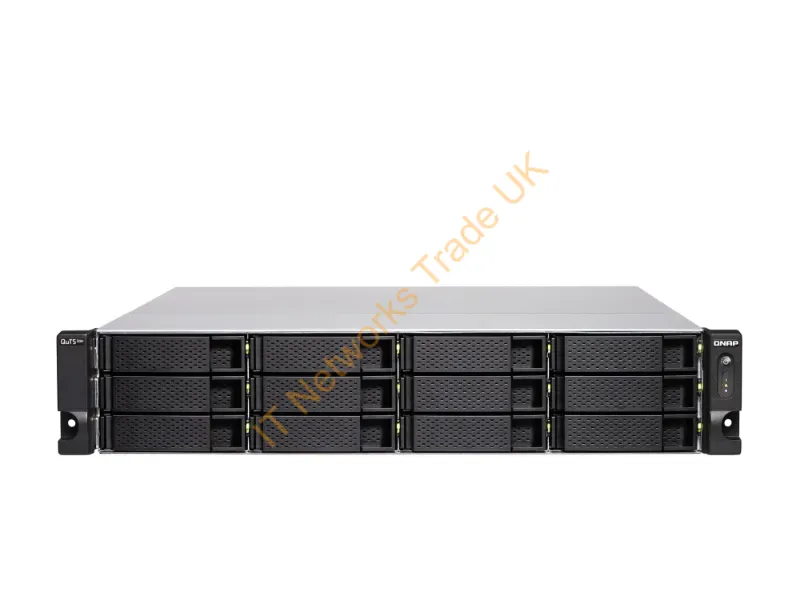 TS-H1886XU-RP-R2-D1622-32G-US - Qnap Ts-H1886Xu-Rp R2 Nas Rack (2U) Intel Xeon D D-1622 32 Gb Ddr4 0 Tb Quts Hero Black