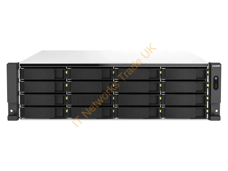 TS-H2287XU-RP-E2378-64G - Qnap Ts-H2287Xu-Rp Nas Rack (3U) Intel Xeon E E-2378 64 Gb Ddr4 0 Tb Quts Hero Black, White