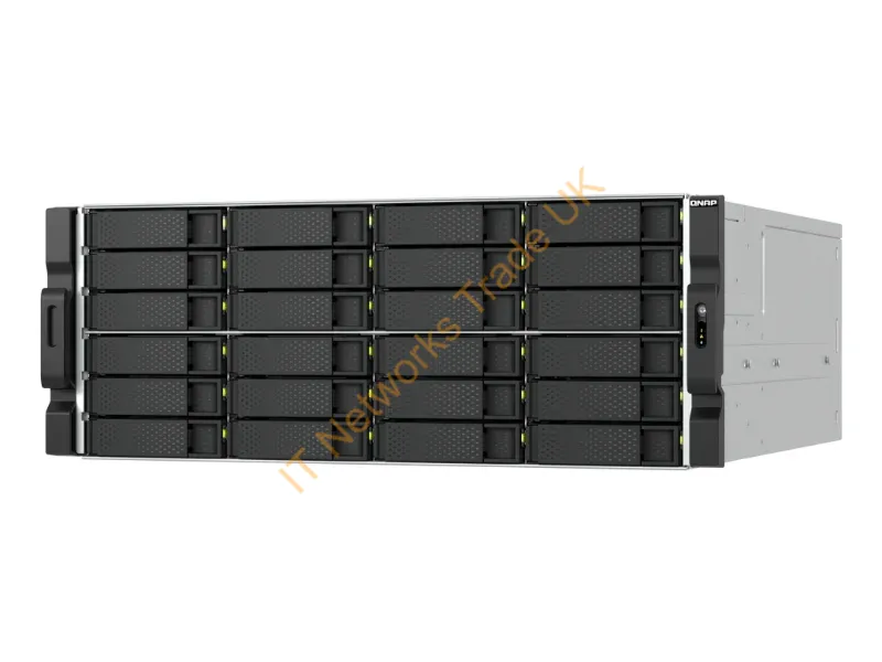 TS-H2477AXU-RP-R7-32G - Qnap Ts-H2477Axu-Rp Storage Server Rack (4U) Amd Ryzen 7 7745 32 Gb Ddr5 0 Tb Qnap Qts Black, Gray