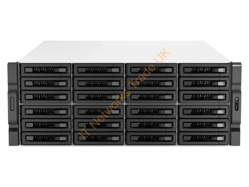 TS-H3087XU-RP-E2378-64G - Qnap Ts-H3087Xu-Rp Nas Rack (4U) Intel Xeon E E-2378 64 Gb Ddr4 0 Tb Quts Hero Black, White