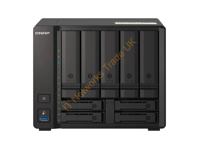 TS-H973AX-8G-US - Qnap Ts-H973Ax Nas Tower Ryzen Embedded V1500B 8 Gb Ddr4 0 Tb Quts Hero Black