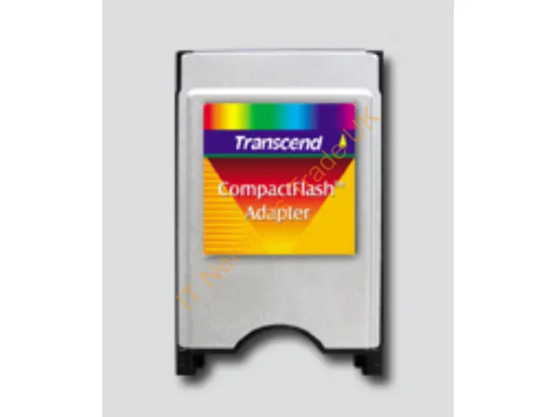 TS0MCF2PC Transcend PCMCIA ATA Adapter for CompactFlash (CF) Memory Card