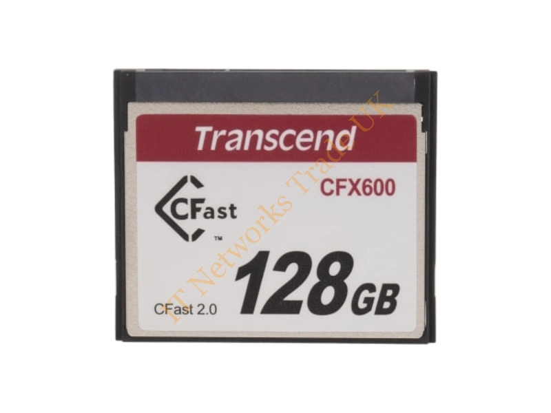 TS128GCFX600 Transcend 128GB 600x CFast 2.0 CompactFlash (CF) Memory Card