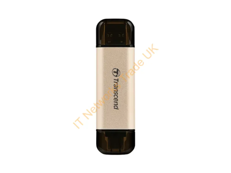 TS128GJF930C - Transcend Jetflash 930C Usb Flash Drive 128 Gb Usb Type-A / Usb Type-C 3.2 Gen 1 (3.1 Gen 1) Gold