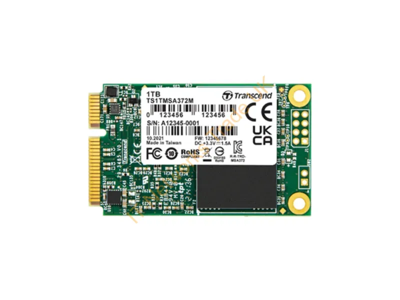 TS128GMSA372M - Transcend Msa372M 128 Gb Msata Serial Ata Iii Mlc Nand