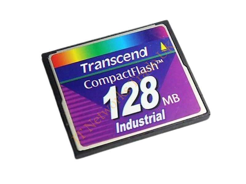 TS128MCF45I Transcend 128MB 45x Industrial Hi-Speed CompactFlash (CF) Memory Card
