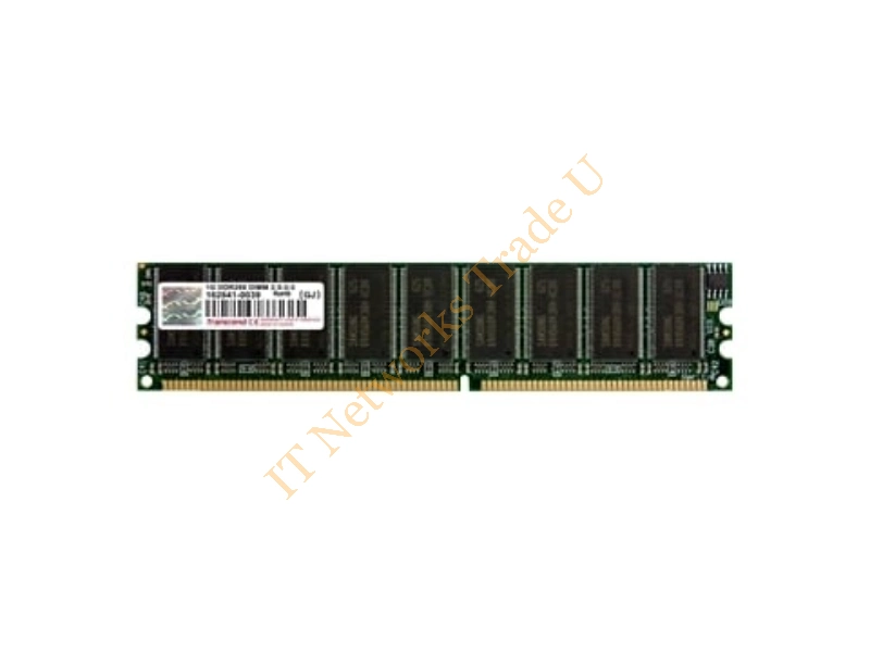 TS128MLD72V6J Transcend 1GB DDR-266MHz PC2100 ECC Unbuffered CL2.5 184-Pin DIMM Memory Module Server Memory