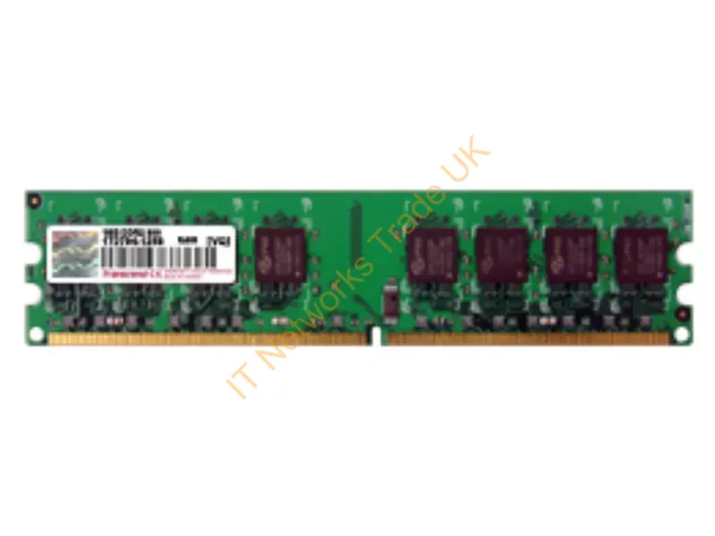 TS128MLQ64V8U Transcend 1GB DDR2-800MHz PC2-6400 non-ECC Unbuffered CL6 240-Pin DIMM Single Rank Memory Module Desktop Memory