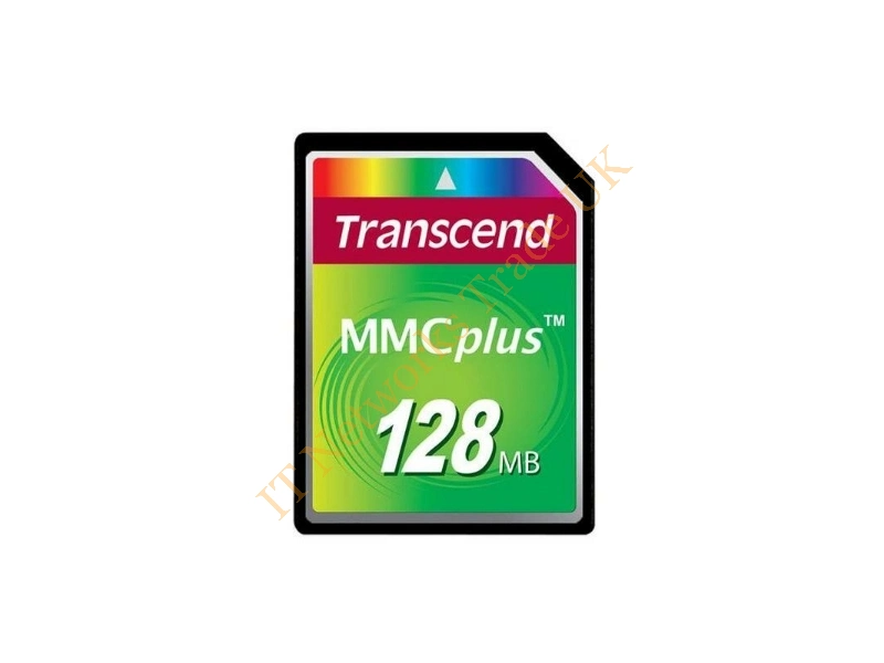 TS128MMC4 Transcend 128MB Multi-Media Plus Flash Memory Card