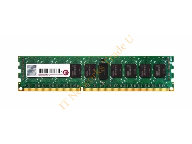 TS12GHP0660 Transcend 12GB Kit (3 X 4GB) DDR3-1066MHz PC3-8500 ECC Registered CL7 240-Pin DIMM Dual Rank Memory Server Memory