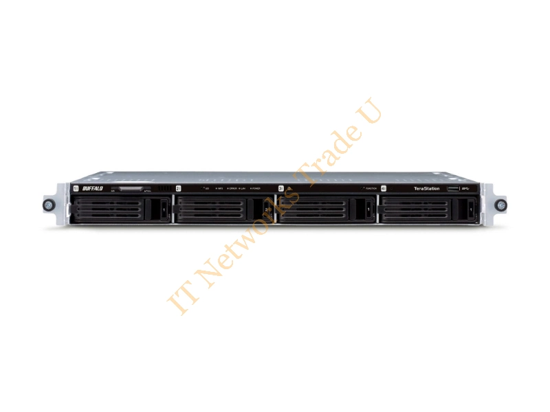 TS1400R0404-EU - Buffalo TeraStation 1400R NAS Ethernet LAN Black, Silver NAS Servers