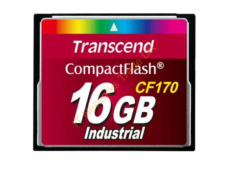 TS16GCF170 Transcend 16GB CompactFlash (CF) Memory Card