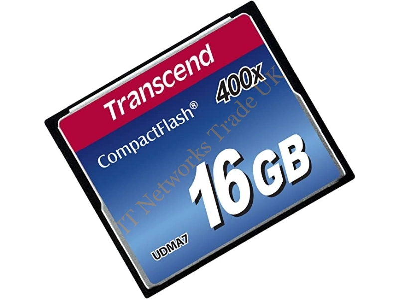 TS16GCF400 Transcend 16GB 400x CompactFlash (CF) Memory Card