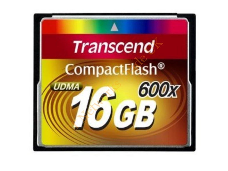 TS16GCF600 Transcend Extreme Plus 16GB CompactFlash (CF) Memory Card
