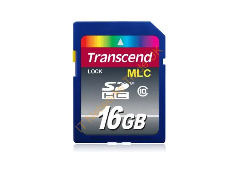 TS16GSDHC10M Transcend 16GB Class 10 SDHC Flash Memory Card
