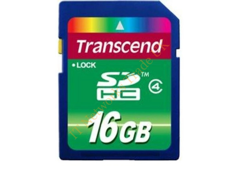 TS16GSDHC4 Transcend 16GB Class 4 SDHC Flash Memory Card