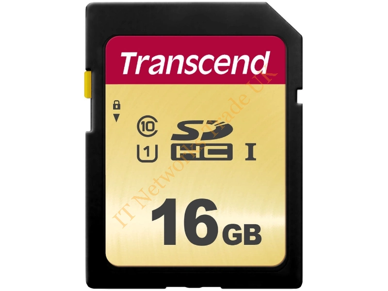 TS16GSHDC6-P2 Transcend 16GB Class 6 SDHC Flash Memory Card