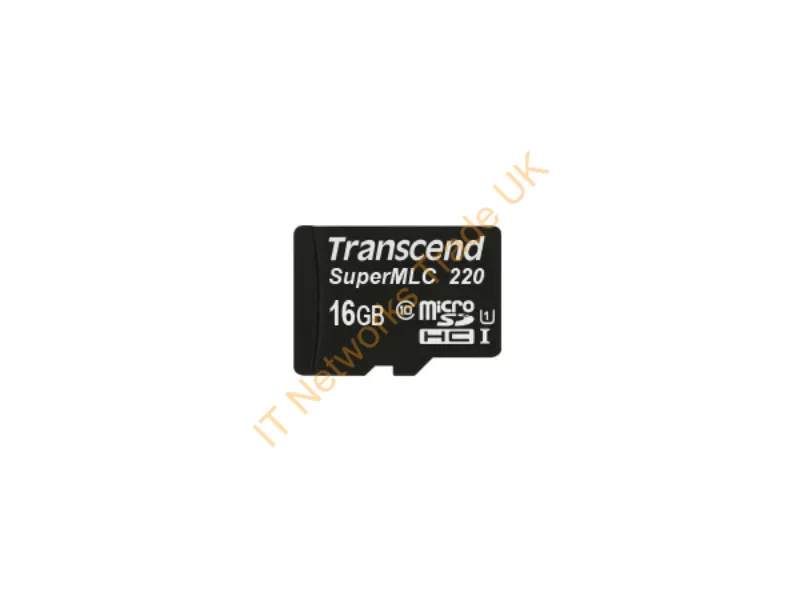TS16GUSD220I Transcend 16GB Class 10 microSDHC UHS-I U1 Flash Memory Card