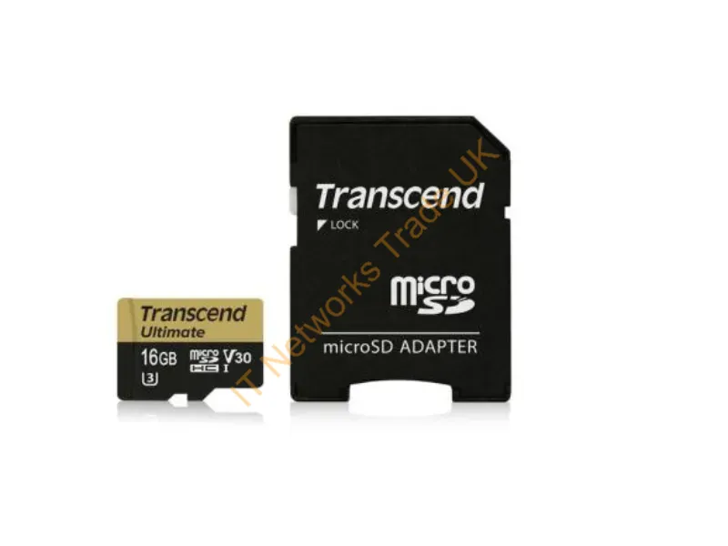 TS16GUSDU3M Transcend Ultimate 16GB Class 10 microSDHC UHS-I U3 Flash Memory Card