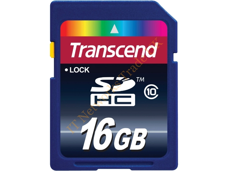 TS16GWSDHC10 Transcend 16GB Wi-Fi Class 10 SDHC Flash Memory Card