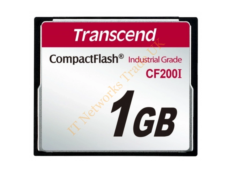 TS1GCF200I Transcend 1GB 200x CompactFlash (CF) Memory Card
