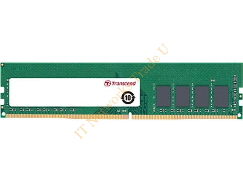 TS1GDDR400K Transcend 1GB Kit (2 X 512MB) DDR-400MHz PC3200 non-ECC Unbuffered CL3 184-Pin DIMM Single Rank Memory Desktop Memory