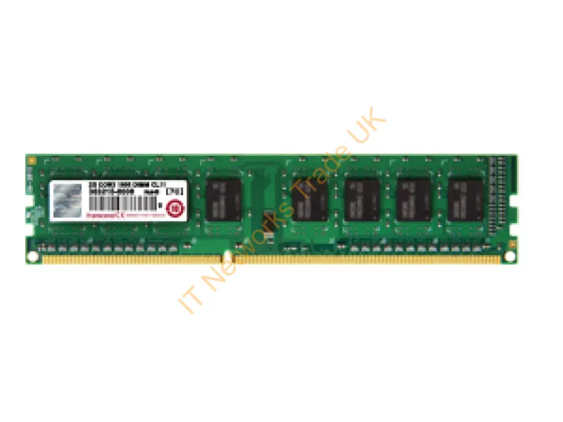 TS1GLK64V6H Transcend 8GB DDR3-1600MHz PC3-12800 non-ECC Unbuffered CL11 240-Pin DIMM Dual Rank Memory Module Desktop Memory
