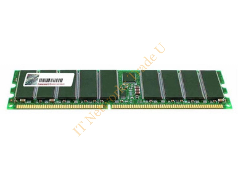 TS1GNE125F Transcend 1GB Kit (4 X 256MB) DDR-266MHz PC2100 ECC Registered CL2.5 184-Pin DIMM Memory Server Memory