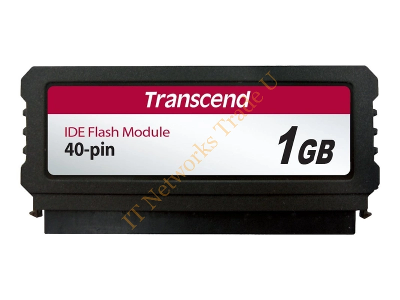 TS1GPTM520 Transcend M520 1GB Single-Level Cell (SLC) ATA/IDE 40-Pin Vertical DOM Solid State Drive SSD Storage