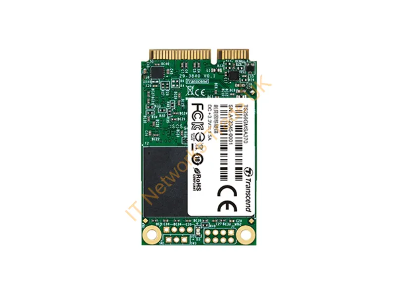 TS1TMSA370 Transcend MSA370 1TB Multi-Level Cell (MLC) SATA 6Gb/s mSATA Solid State Drive SSD Storage