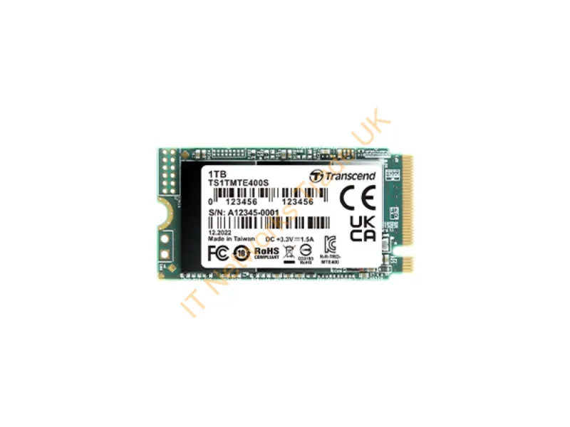 TS1TMTE400S - Transcend Pcie Ssd 400S 1 Tb M.2 Pci Express Nvme 3D Nand