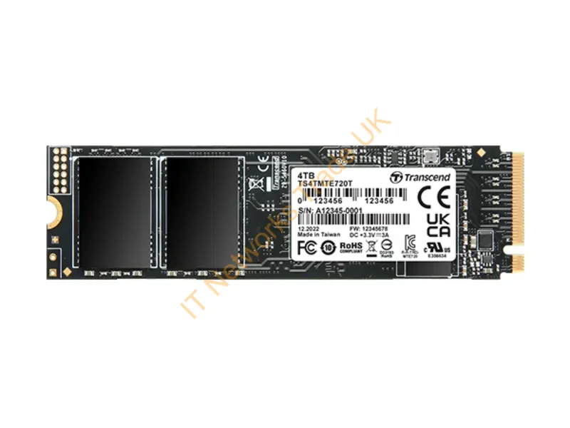 TS1TMTE720T - Transcend Mte720T 1 Tb M.2 Pci Express 4.0 Nvme 3D Nand