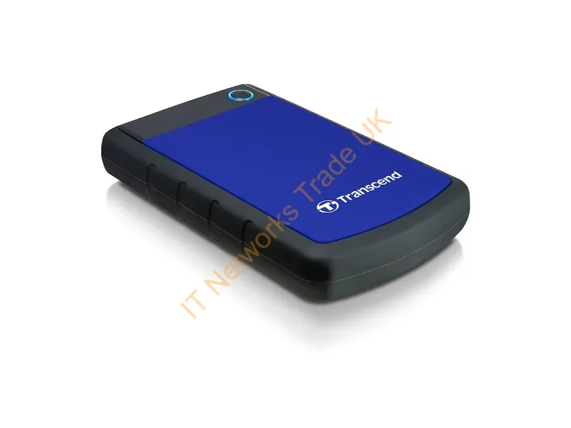 TS1TSJ25H3B - Transcend 1Tb Storejet 25H3 External Hard Drive 5400 Rpm 2.5" Micro-Usb B 3.2 Gen 1 (3.1 Gen 1) Black, Blue
