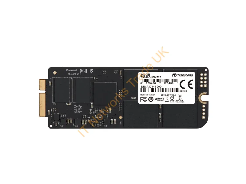 TS240GJDM720 Transcend JetDrive 720 240GB Multi-Level Cell (MLC) SATA 6Gb/s Solid State Drive with Upgrade Kit for MacBook Pro SSD Storage