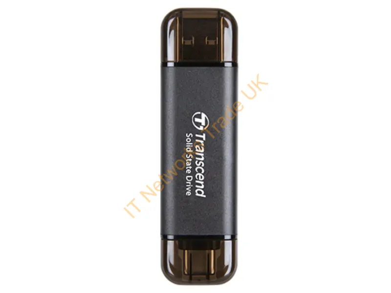 TS256GESD310C - Transcend Esd310C Thunderbolt Technology 256 Gb Usb Type-A To Usb Type-C Usb 3.2 Gen 2X2 Black