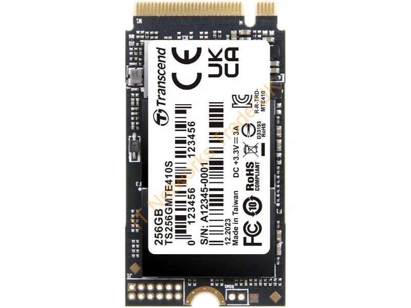 TS256GMTE410S - Transcend Pcie Ssd 410S 256 Gb M.2 Pci Express 4.0 Nvme 3D Nand