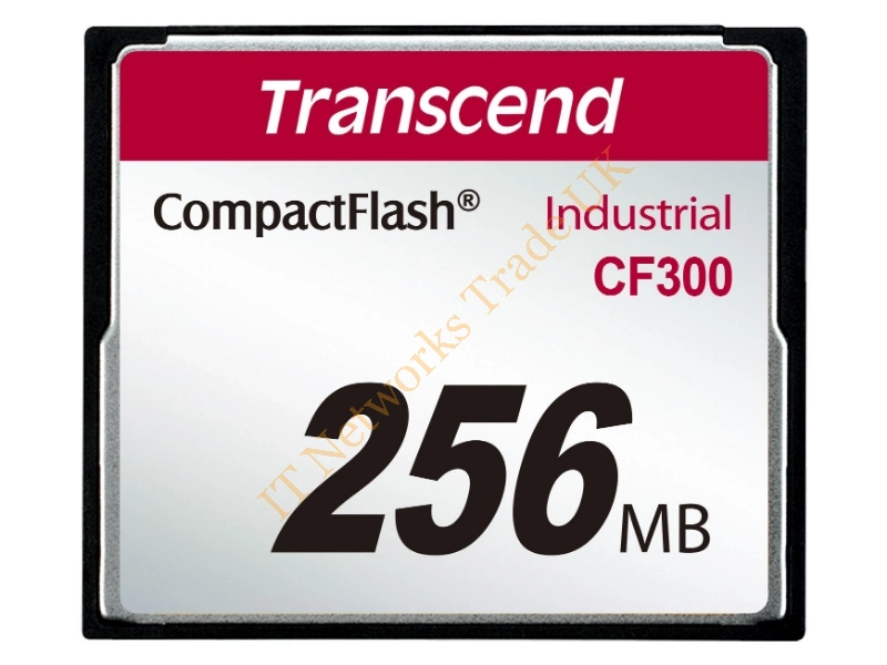 TS256MCF300 Transcend 256MB 300x CompactFlash (CF) Memory Card