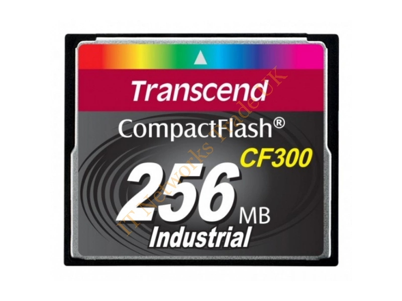 TS256MCF45I Transcend 256MB Hi-Speed Industrial CompactFlash (CF) Memory Card