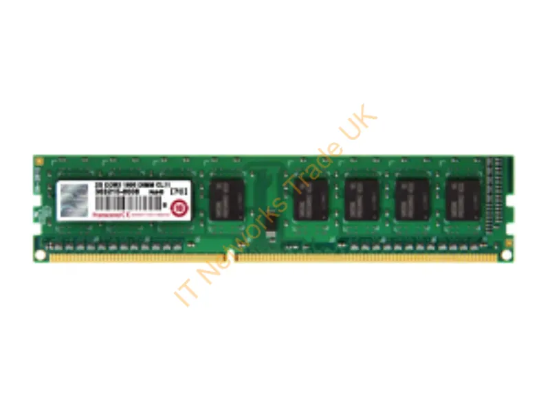 TS256MLK64V6N Transcend 2GB DDR3-1600MHz PC3-12800 non-ECC Unbuffered CL11 240-Pin Long-DIMM Single Rank Memory Module Desktop Memory