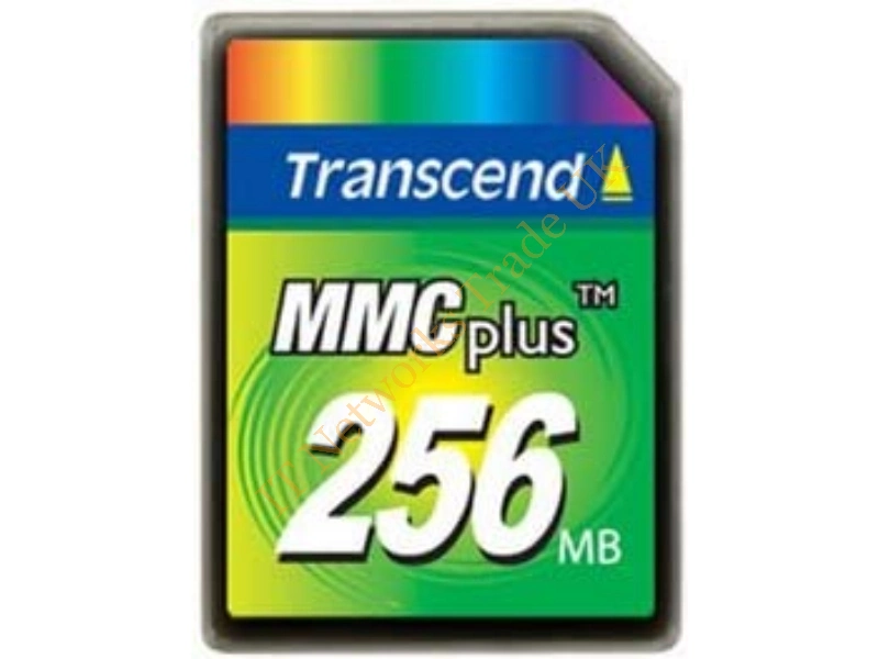 TS256MMC4 Transcend 256MB MMC Plus Flash Memory Card