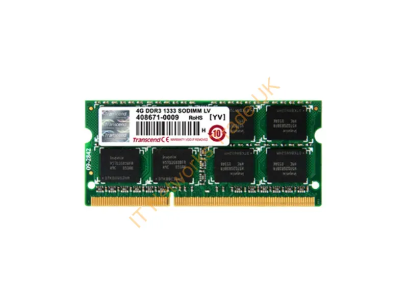 TS256MSK64V1N Transcend 2GB DDR3-1066MHz PC3-8500 non-ECC Unbuffered CL7 204-Pin SoDimm Single Rank Memory Module Laptop Memory