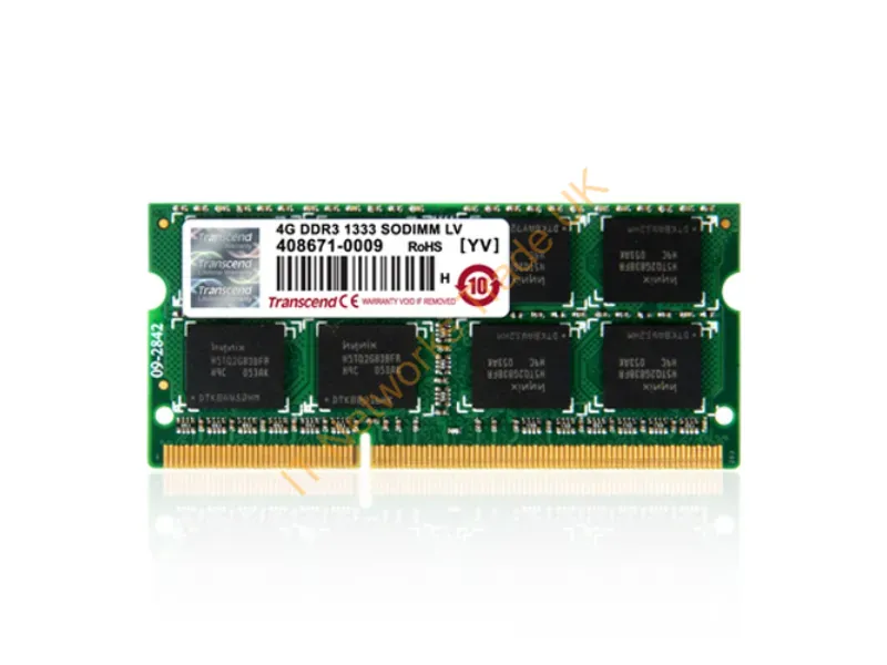 TS256MSK64V6N Transcend 2GB DDR3-1600MHz PC3-12800 non-ECC Unbuffered CL11 204-Pin SoDimm Single Rank Memory Module Laptop Memory
