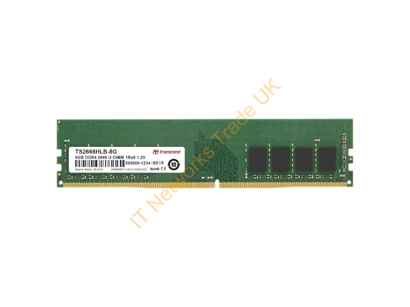 TS2666HLB-8G - Transcend Ts2666Hlb-8G Memory Module 8 Gb 1 X 8 Gb Ddr4