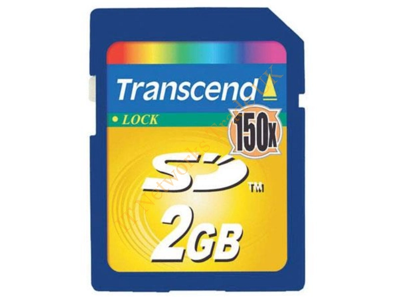 TS2GSD150 Transcend 2GB 150x SD Flash Memory Card