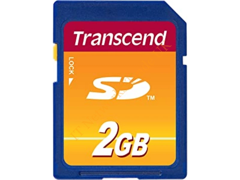 TS2GSDC-10 Transcend 2GB Class 2 SD Flash Memory Card