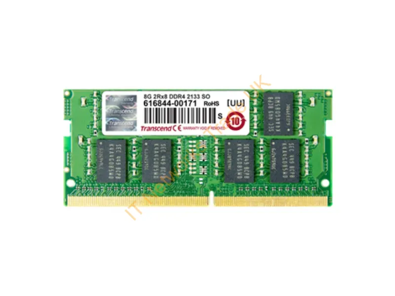 TS2GSH64V1B Transcend 16GB DDR4-2133MHz PC4-17000 non-ECC Unbuffered CL15 260-Pin SoDimm 1.2V Dual Rank Memory Module Laptop Memory
