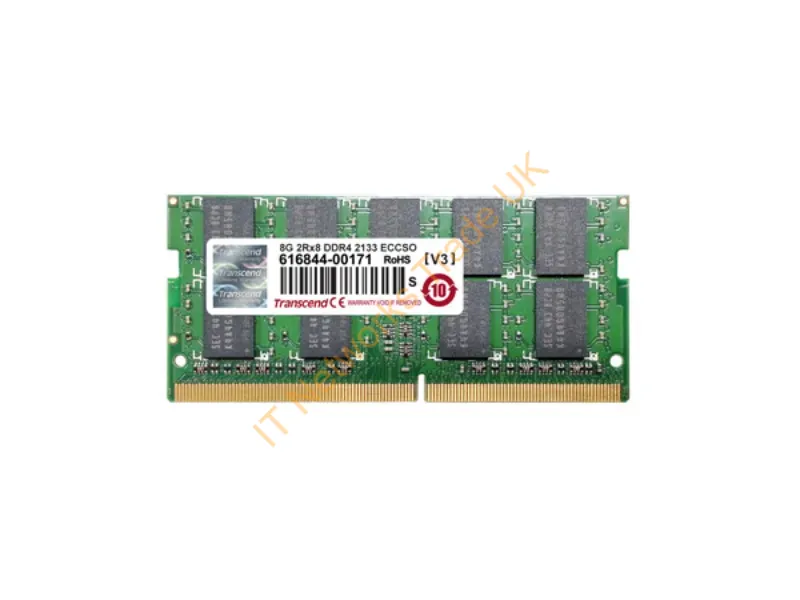 TS2GSH72V1B Transcend 16GB DDR4-2133MHz PC4-17000 ECC Unbuffered CL15 260-Pin SoDimm 1.2V Dual Rank Memory Module Laptop Memory